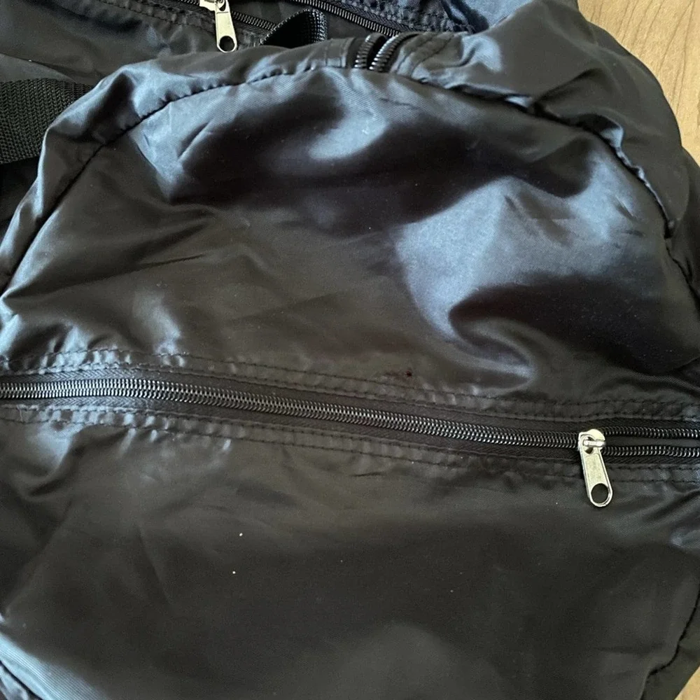 Virgin Vacation Sport/Soccer/Travel Black Tote Bag